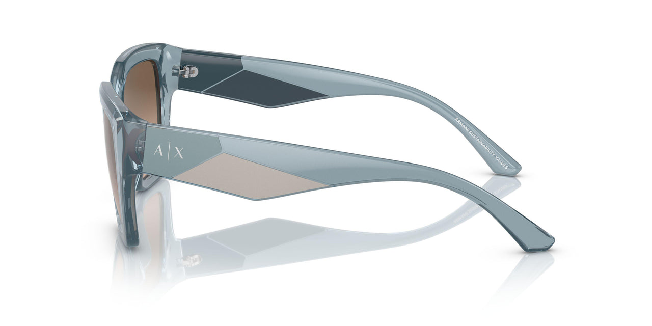 82408Z - Light Blue - Clear Grad Blue Mirror Silver