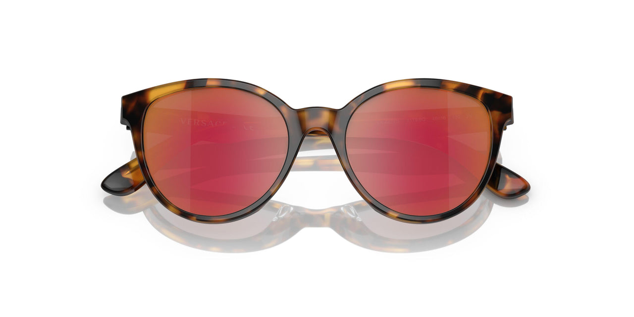 51196Q - Havana - Dark Violet Mirror Red