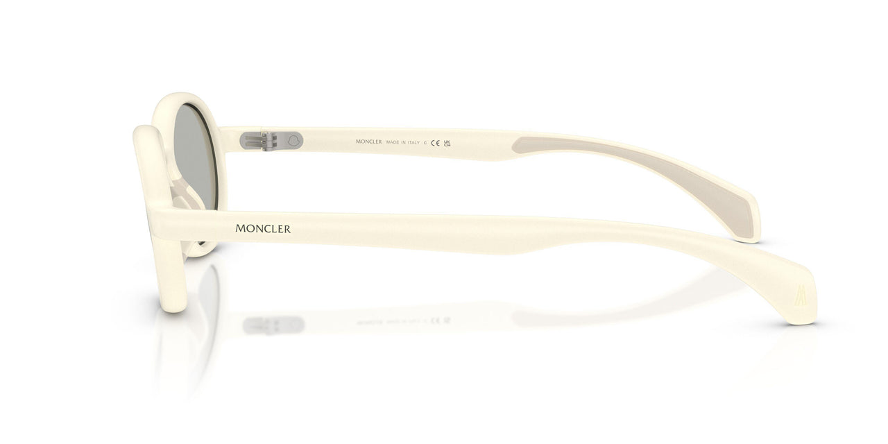 50028V - White - Clear Mirror Silver