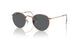 002/4O - Shiny Black - Mirror Gradient Blue