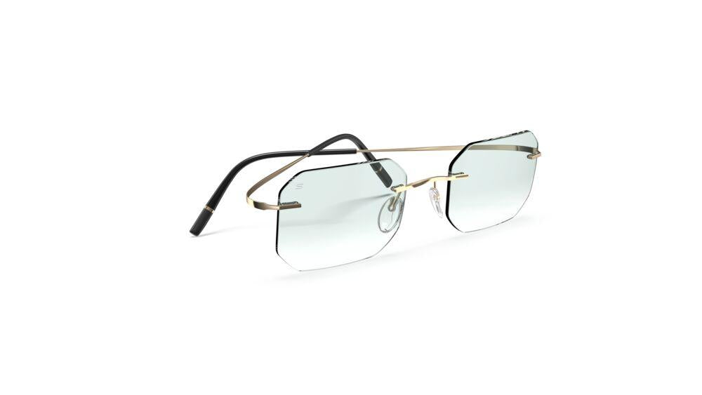 Silhouette Titan Minimal Art Stellar Demo Rimless 5599 Eyeglasses