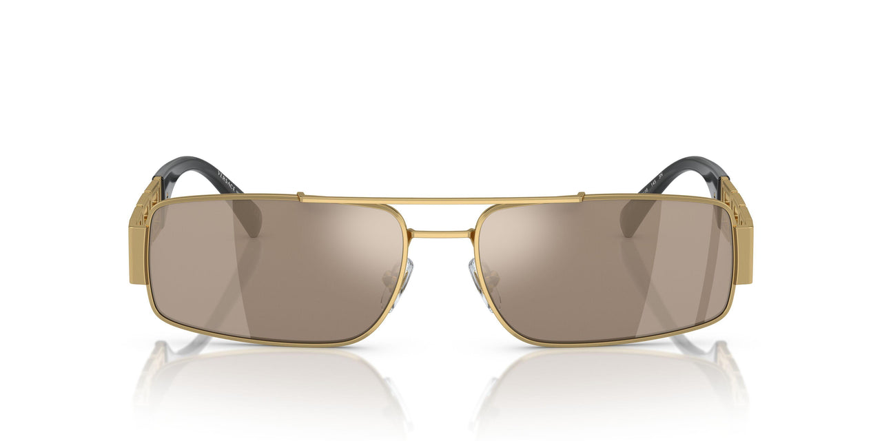 10025A - Gold - Light Brown Mirror Dark Gold