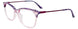 80 - Purple Marbled & Crystal Light Plum/Matt Plum