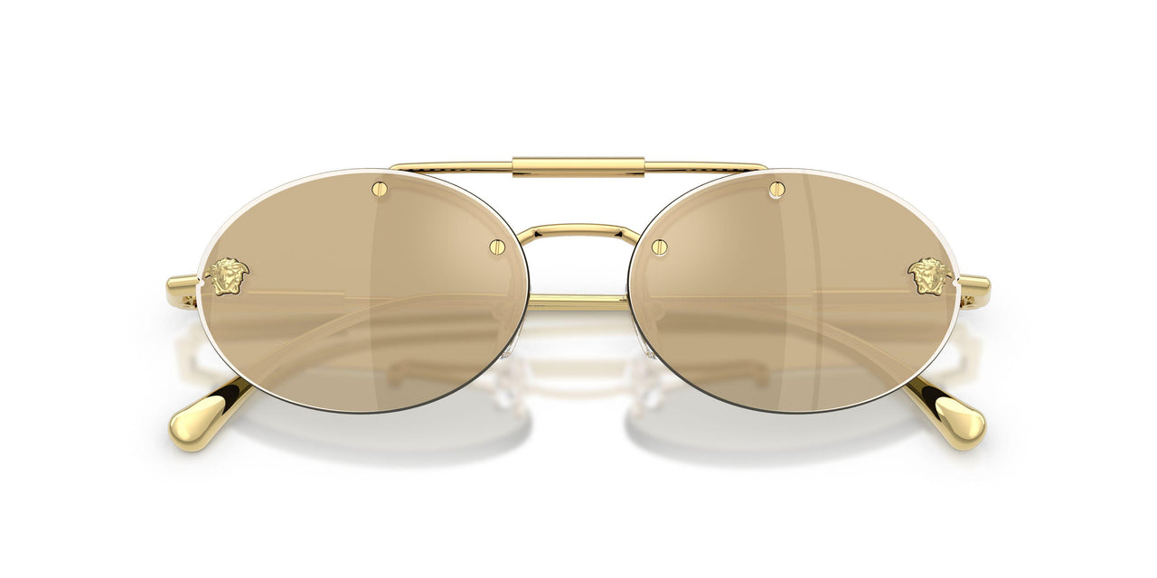 K00303 - Gold - Clear Mirror Real Yellow Gold
