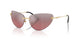 10027E - Gold - Pink Mirror Silver Gradient
