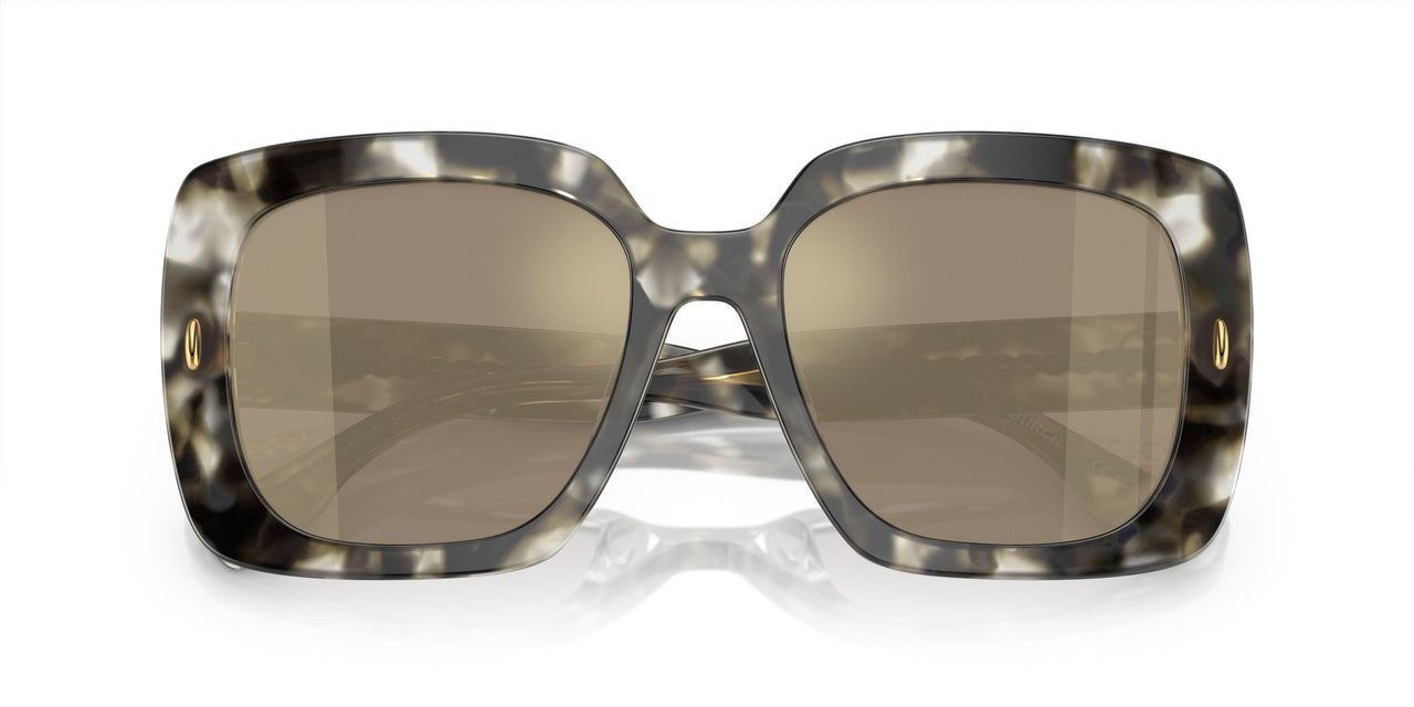 19405A - Black/white Tortoise - Light Brown Mirror Gold