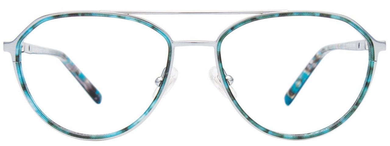 60 - Light Blue & Turquoise/Turquoise Tortoise