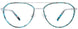 60 - Light Blue & Turquoise/Turquoise Tortoise