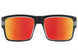 0000079 - Matte Black Ice - Happy Gray Green Polar with Red Spectra Mirror