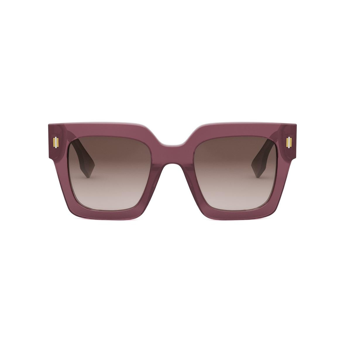 81F - Shiny Transparent Purple - Brown