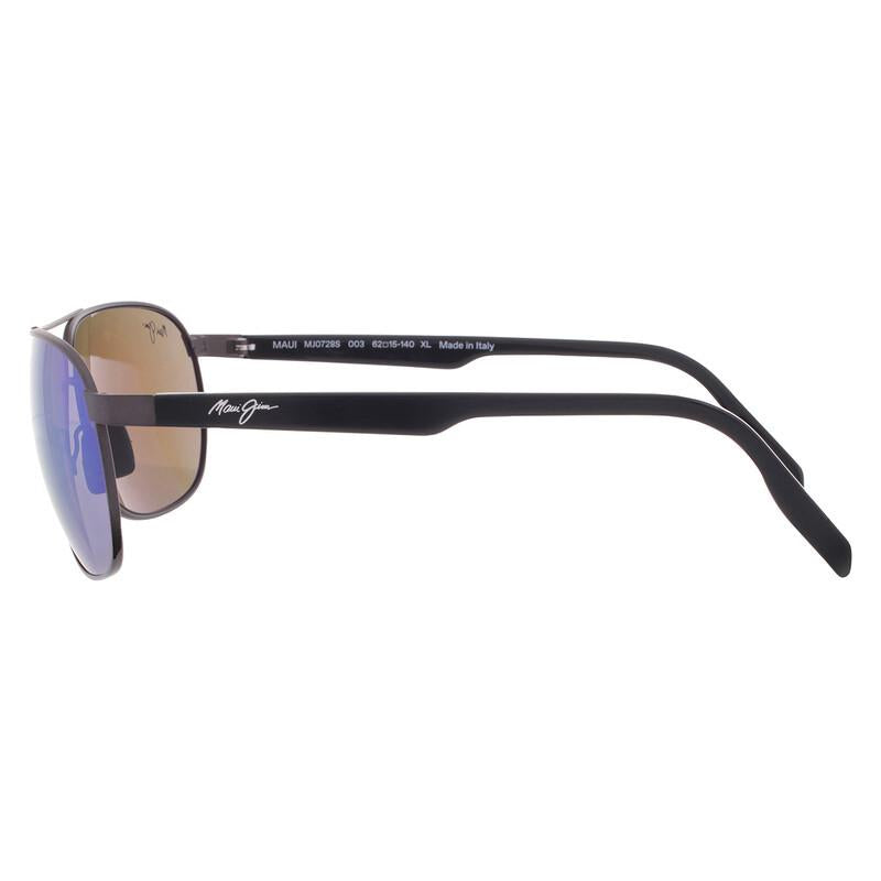17 - Matte Dark Ruthenium With Black - Blue Hawaii