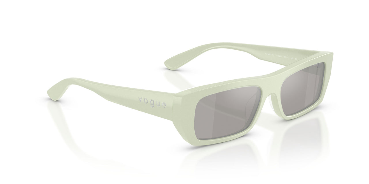 32436G - Green - Light Grey Mirror Silver