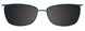 60 - Satin Teal & Purple