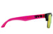 0000081 - Soft Matte Black Translucent Pink - HD Plus Gray Green with Pink Spectra Mirror