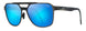14 - Brushed Dark Gunmetal - Blue Hawaii
