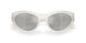 30398V - White - Clear Mirror Silver