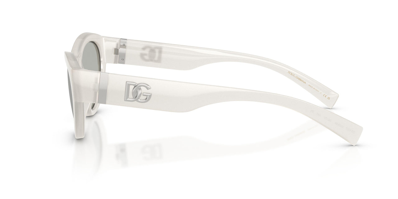 30398V - White - Clear Mirror Silver