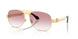 15233B - Gold - Clear Gradient Pink