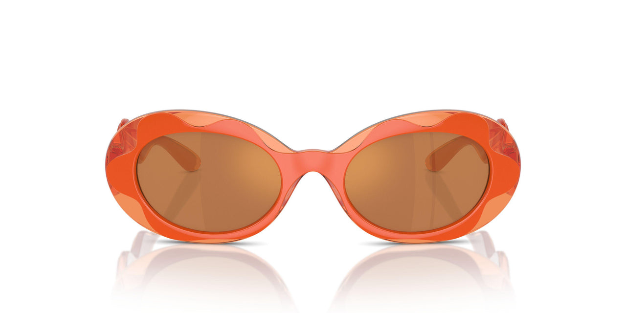 33887T - Orange - Orange Gold Mirror