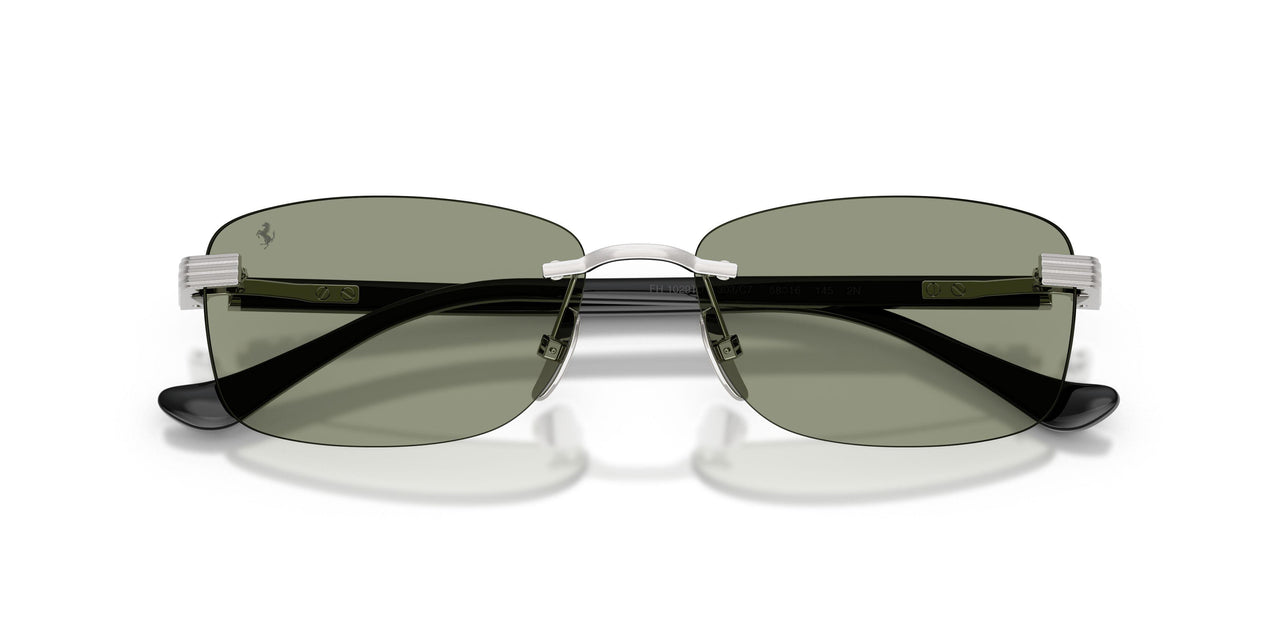 303/C7 - Silver - Green/red