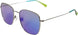 17B - Shiny Silver With Blue Green - Blue Hawaii