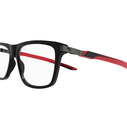 004 - Black/Red - Transparent