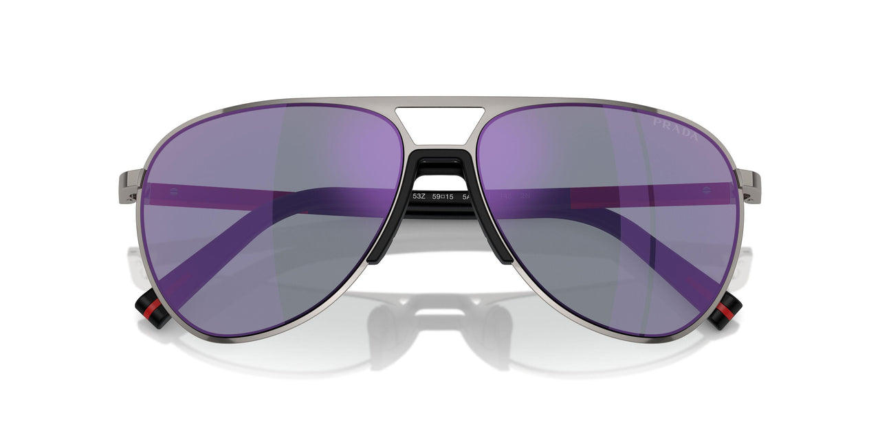 5AV10J - Grey - Dark Blue Mirror Violet