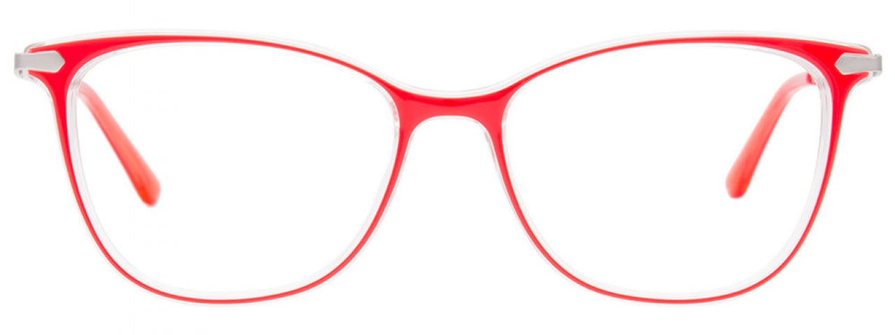 30 - Red & Crystal / Silver