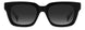 0807-9O - BLACK - Grey Shaded