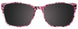 80 - Transparent Purple & Black Lines
