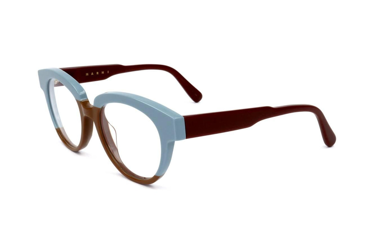410 - AZURE/BROWN