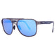 14 - Brushed Dark Gunmetal - Blue Hawaii