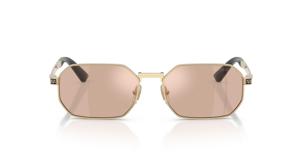 1252/5 - Gold - Light Pink Mirror Silver