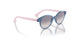 28387B - Blue - Clear Grad Lt Blue Mirr Silver