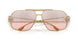 10027E - Gold - Light Pink Mirror Gradient Silver