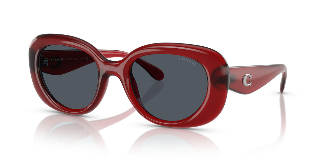 586287 - Red - Grey Solid