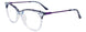 50 - Blue Marbled & Crystal Light Blue/Matt Violet