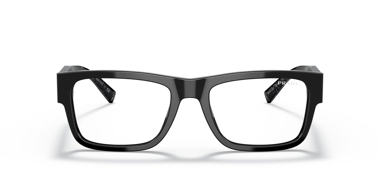 1AB08N - Black - Clear Blue Light Filter