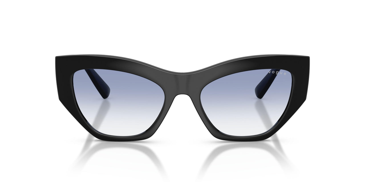 W44/19 - Black - Clear Gradient Light Blue