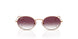 291/8H - Gold - Clear Gradient Dark Violet