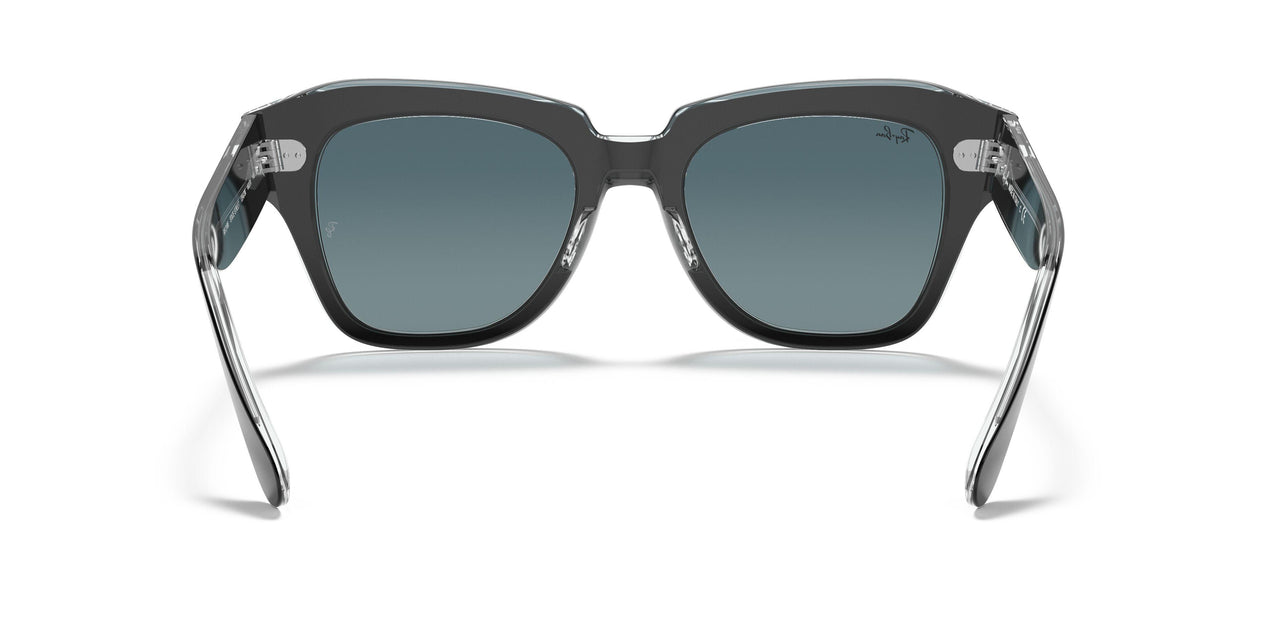 12943M - Black - Blue Gradient Grey
