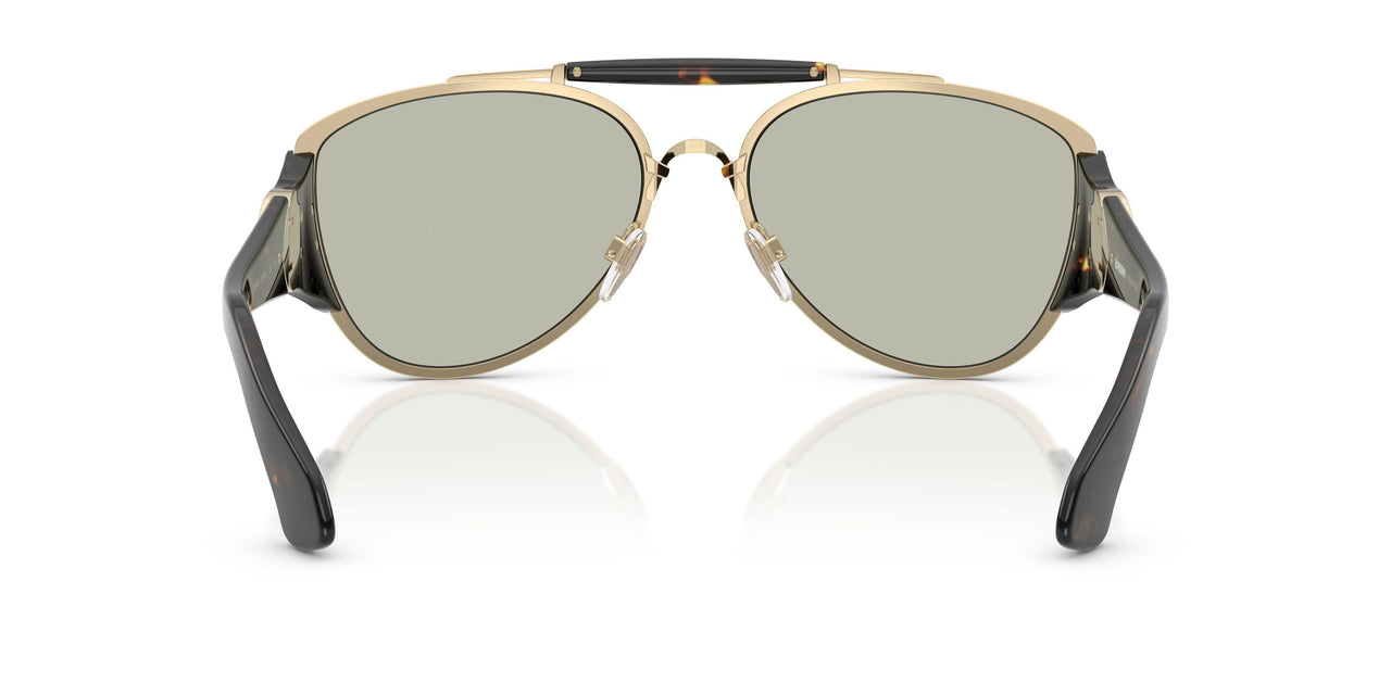 1109P4 - Gold - Dark Brown Tampo Gold