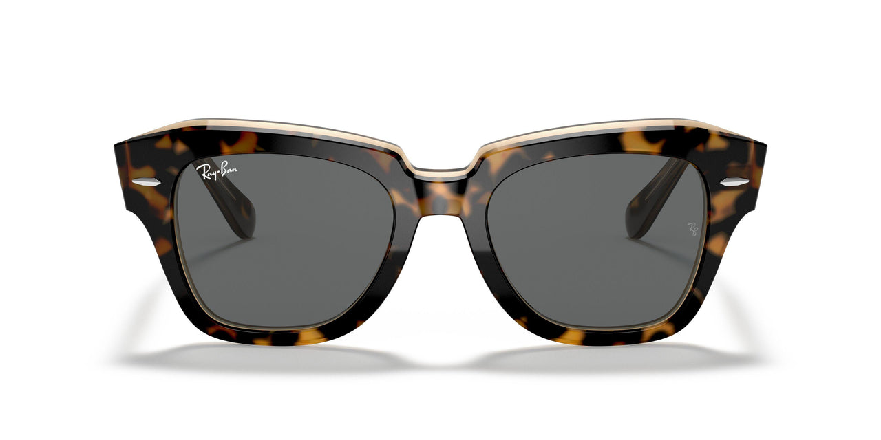1292B1 - Havana On Trasparent Light Bro - Dark Grey