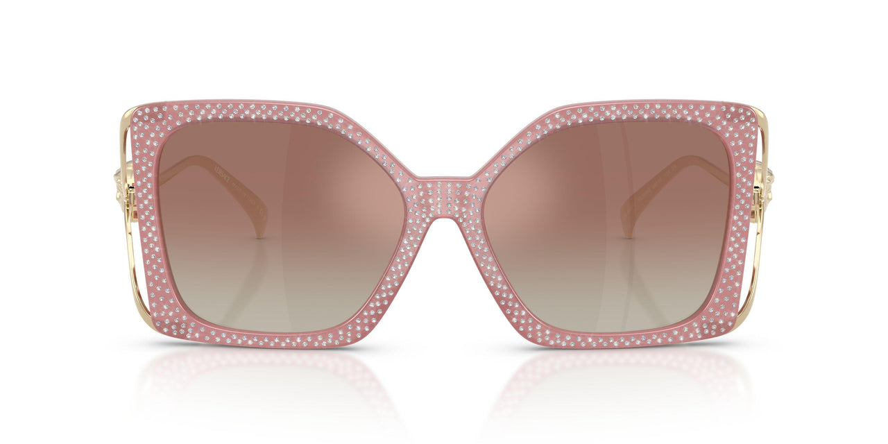 5535B8 - Pink - Gradient Brown Mirror Silver