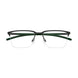 008 - Gunmetal/Green - Transparent
