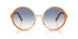 26G80O - Brown - Clear Gradient Light Blue