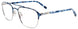 50 - Demi Blue & Shiny Silver / Demi Blue