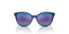 5294P1 - Blue - Dark Brown Mirror Rainbow