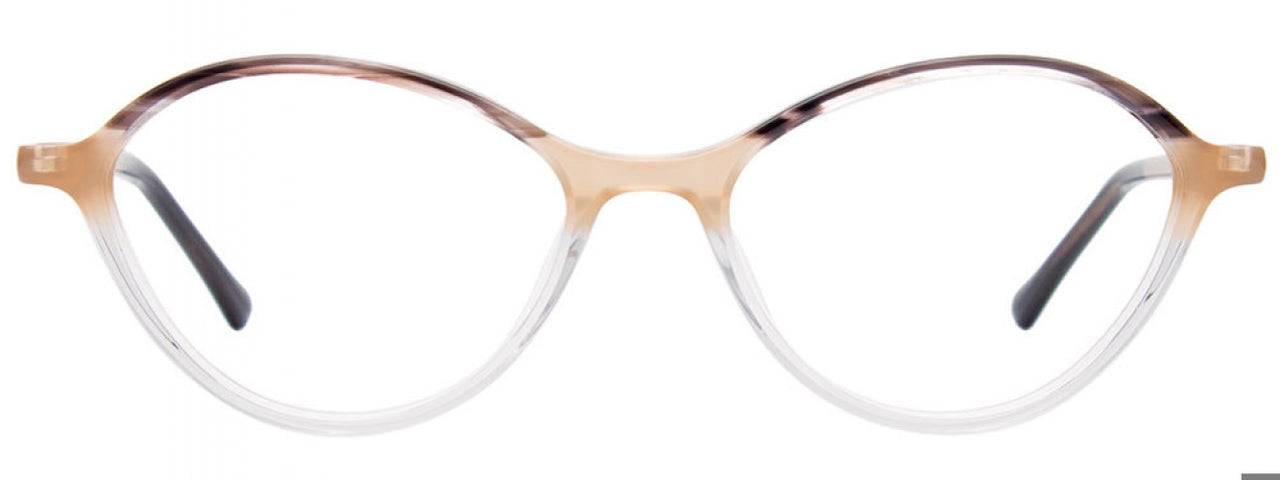 10 - Dark Brown & Light Brown & Crystal