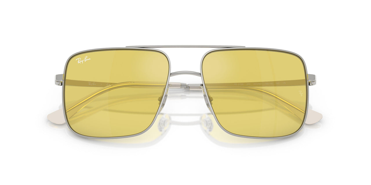 003/6D - Silver - Yellow Mirror Flash Gold